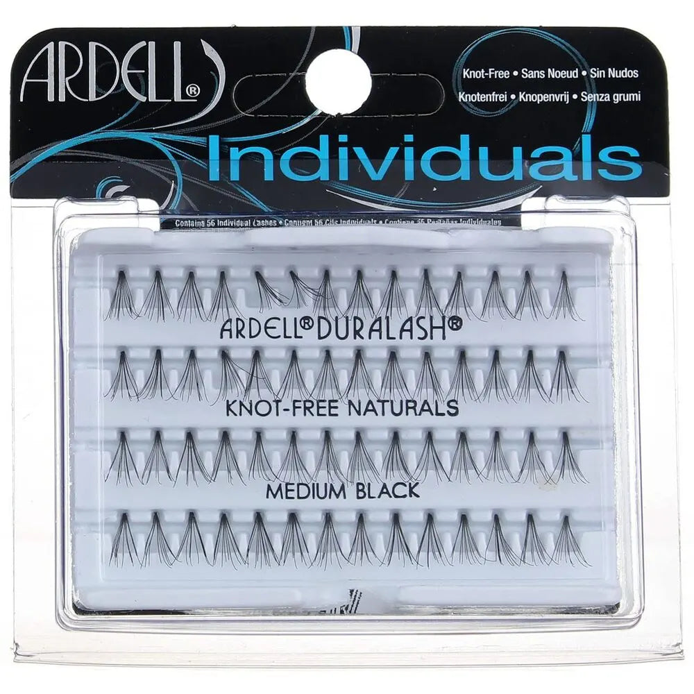 Ardell Individual Duralash Knot Free Medium Black Lashes x56