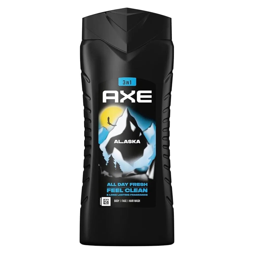 Axe - Alaska Body, Face and Hair Wash 400ml