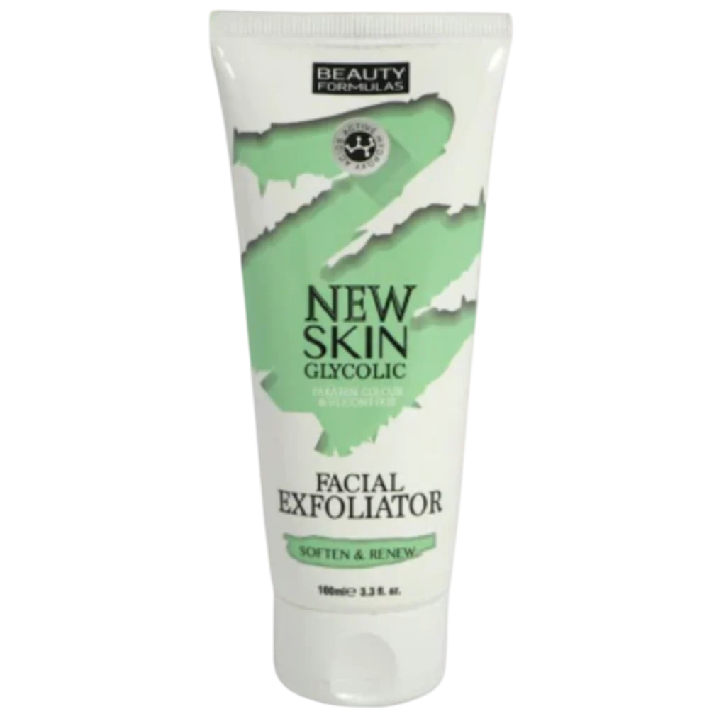 Beauty Formulas New Skin Glycolic Facial Exfoliator 100ml