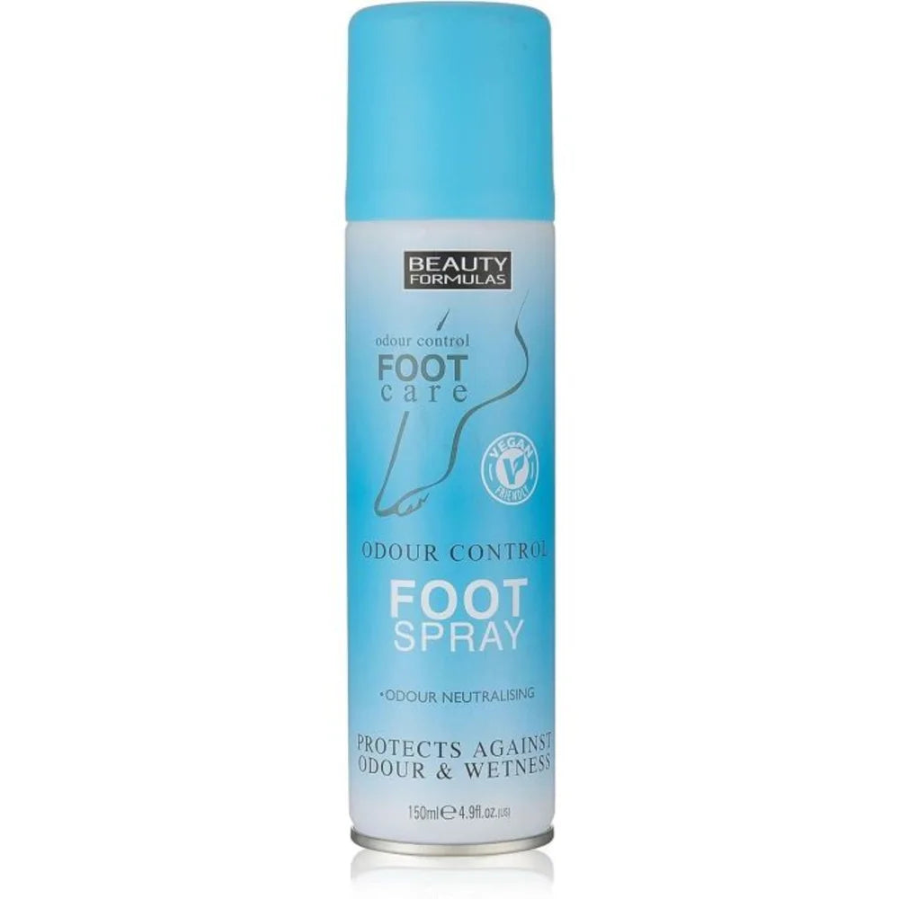 Beauty Formulas Odour Control Foot Care Spray 100ml