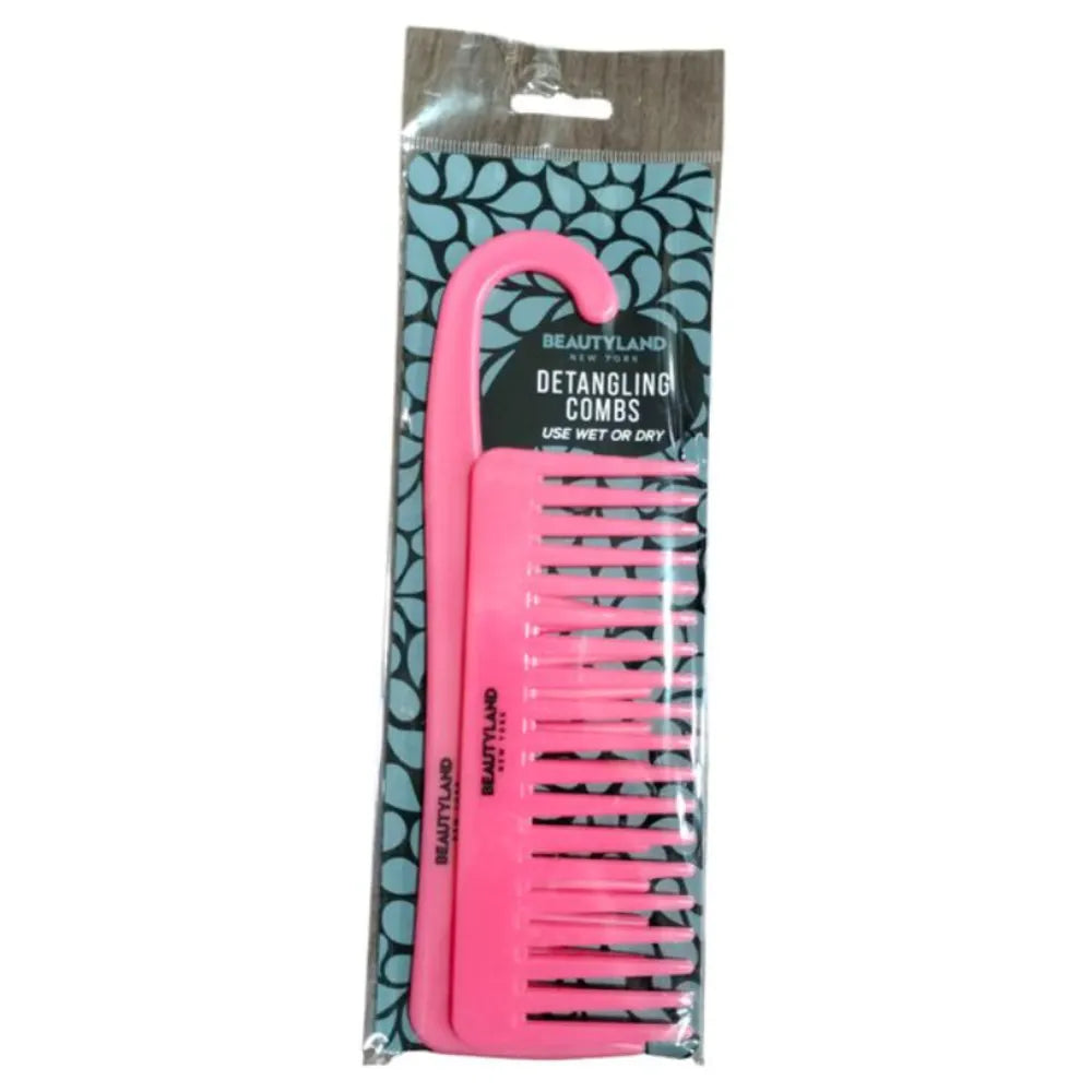 Beautyland Detangling Combs By 2Pcs