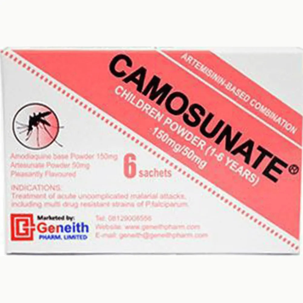 Camosunate (1-6 years) 150/50mg x6