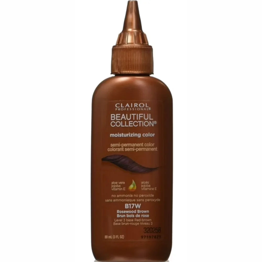 Clairol Beautiful Collection Semi Permanent Color Rosewood Brown B17W 88ml