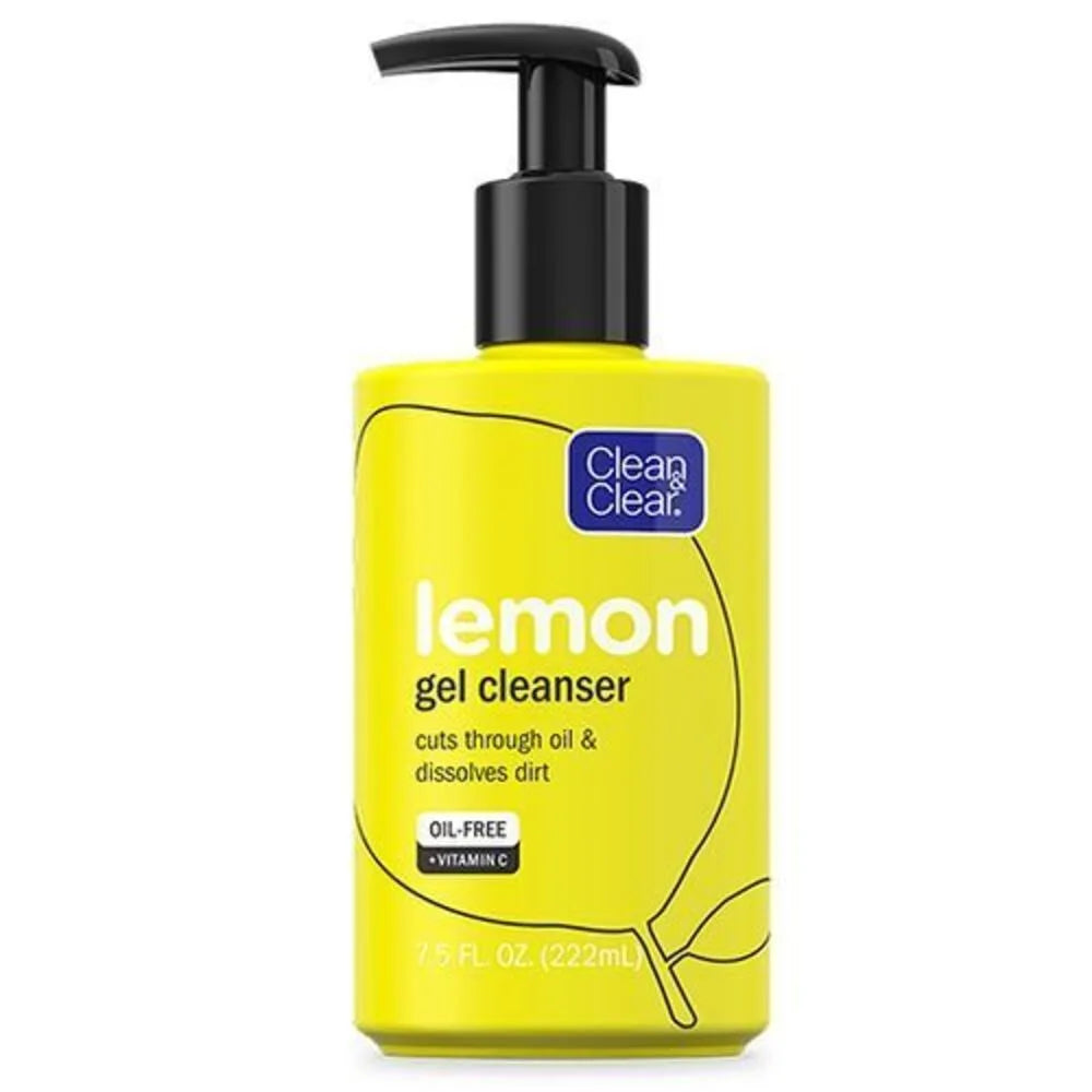 Clean & Clear Lemon Gel Cleanser 7.5oz