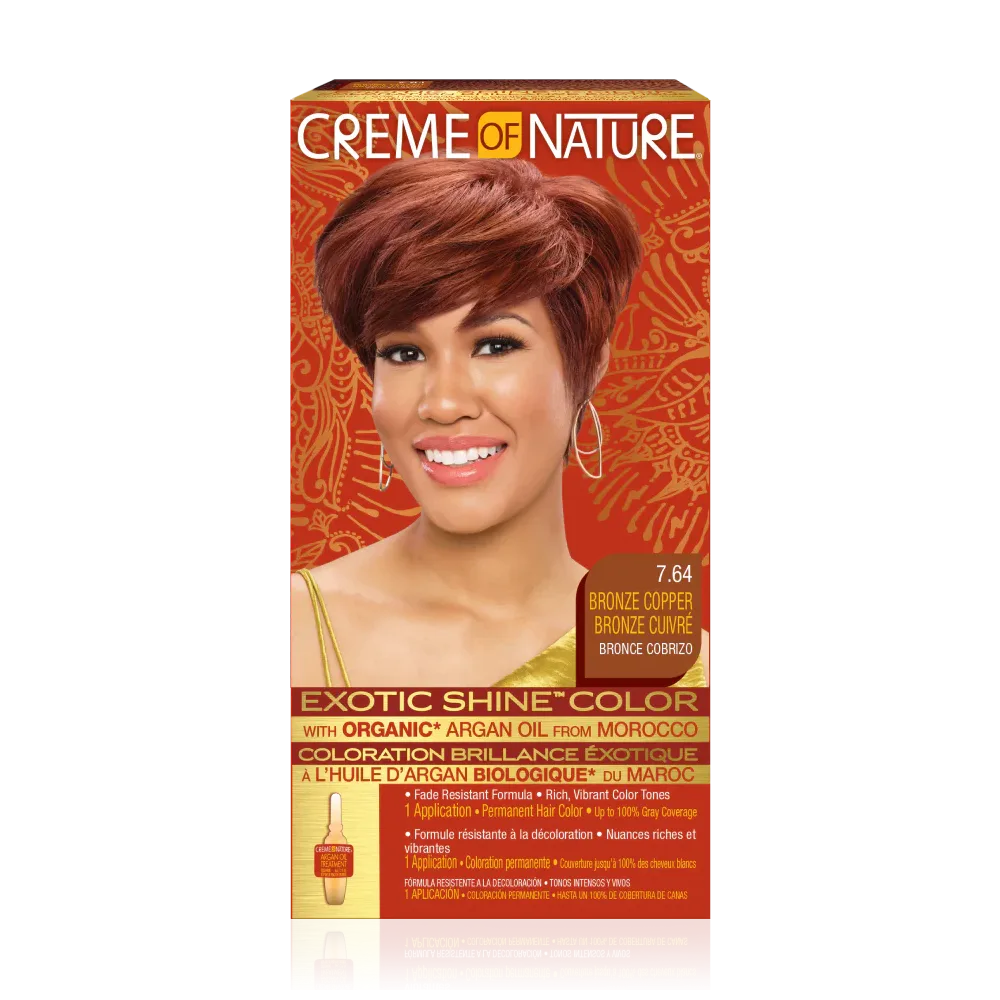 Creme of Nature Bronze Copper Hair Dye 7.64