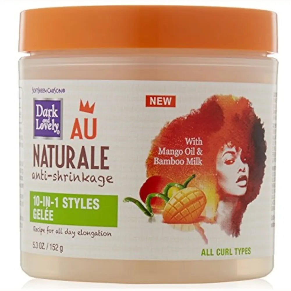 Dark & Lovely Au Naturale Anti-Shrinkage 10-In-1 Styles Gelee 5.3oz
