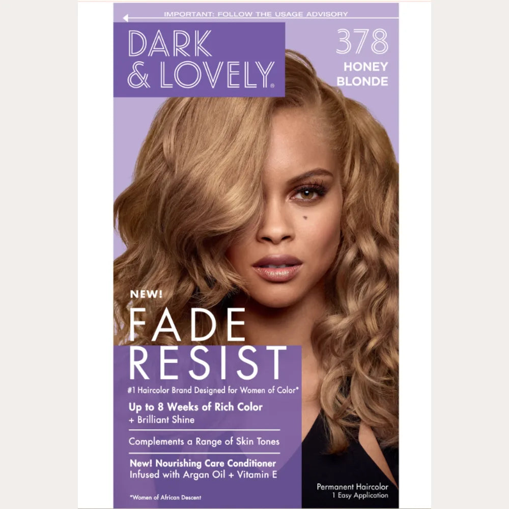 Dark & Lovely Fade Resistant Conditioning Color Honey Blonde 378