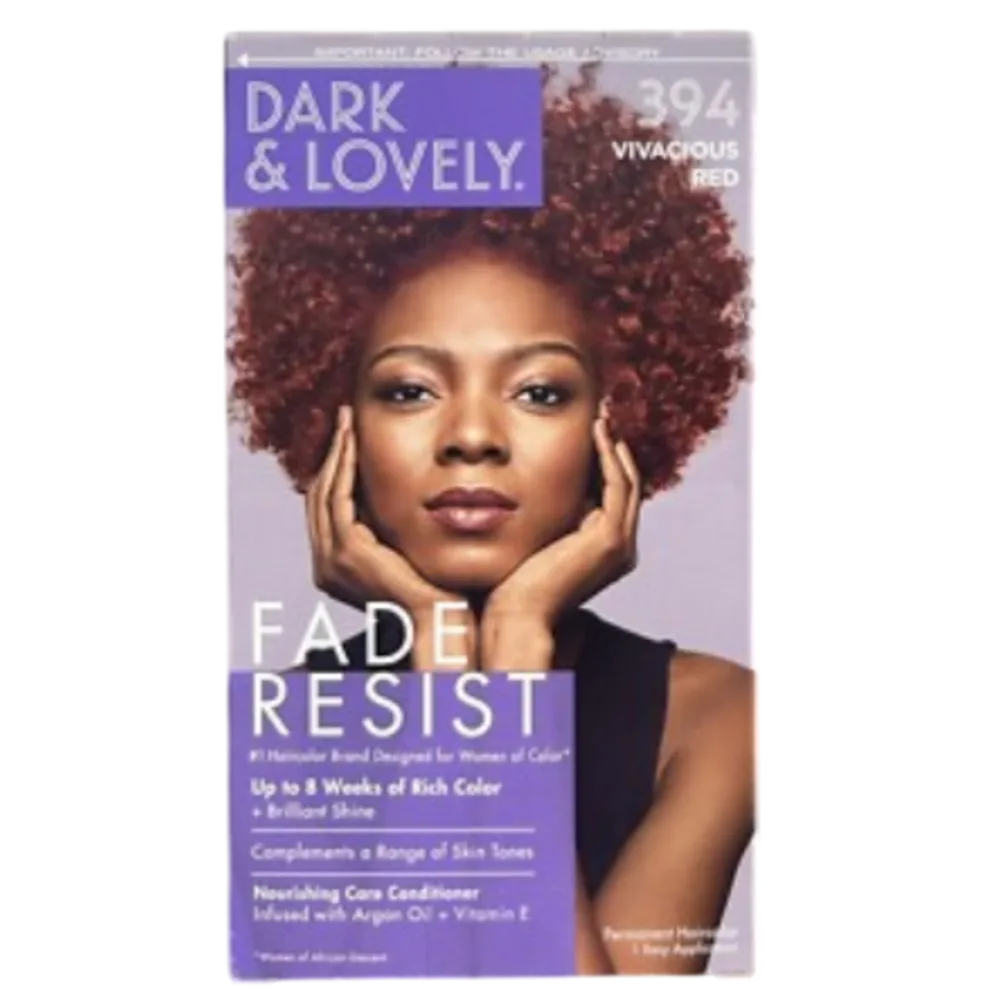 Dark & Lovely Fade Resistant Hair Color Vivacious Red #394