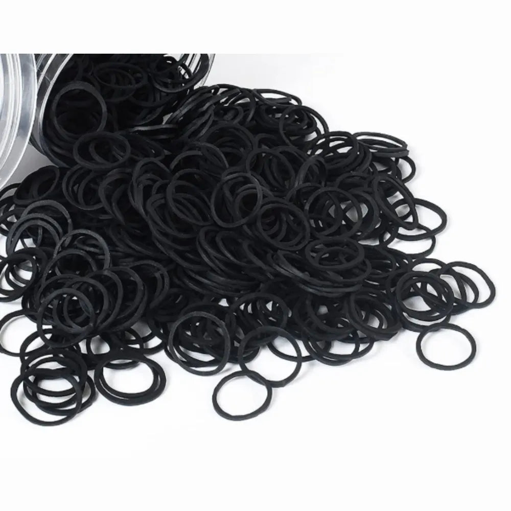 Dream World Rubber Bands Black 1000Pcs
