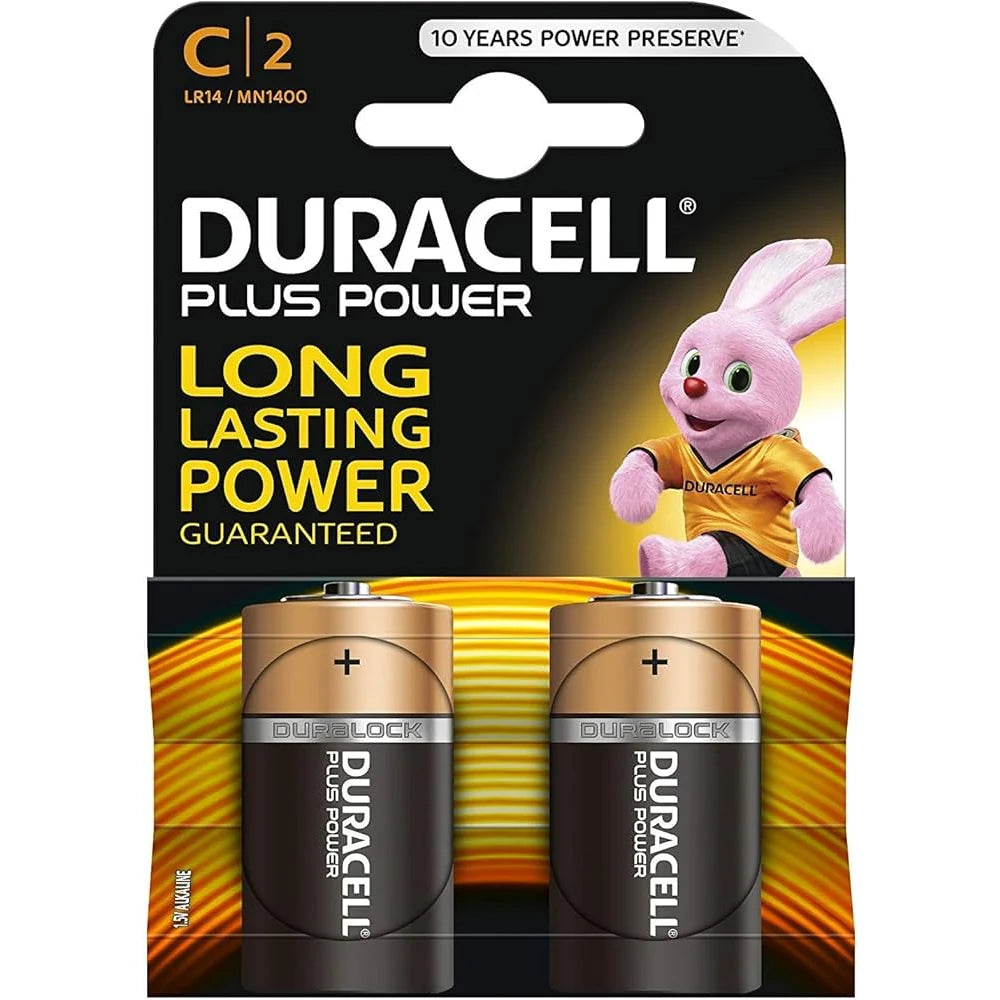 Duracell Battery Plus Power C (LR14 MN1400) x2