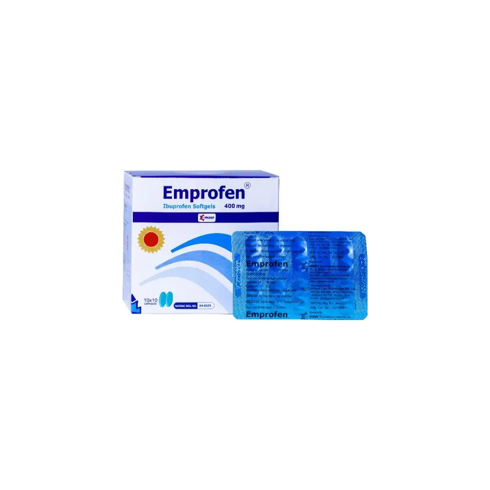 Emprofen Ibuprofen 400mg x100