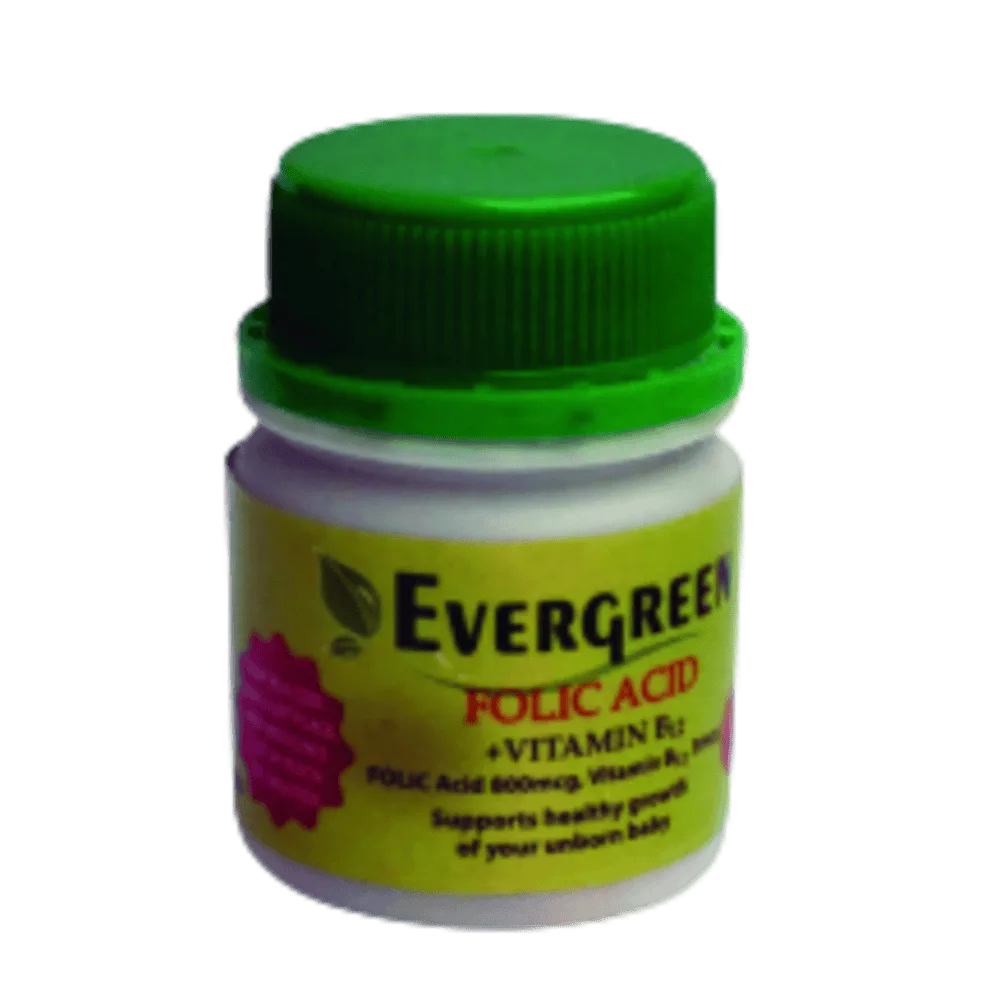 Evergreen Folic Acid x120