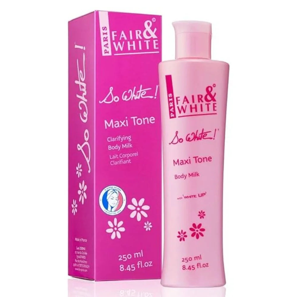 Fair & White So White Maxi Tone Clarifying Body Milk 250 ml