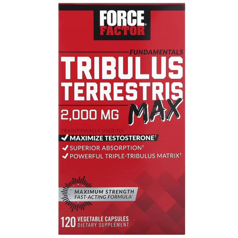 Force Factor Tribulus Terrestris Max 2000mg Capsules x120