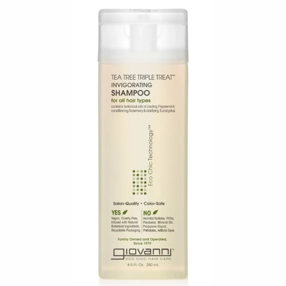 Giovanni Tea Tree Triple Treat Invigorating Shampoo 8.5oz