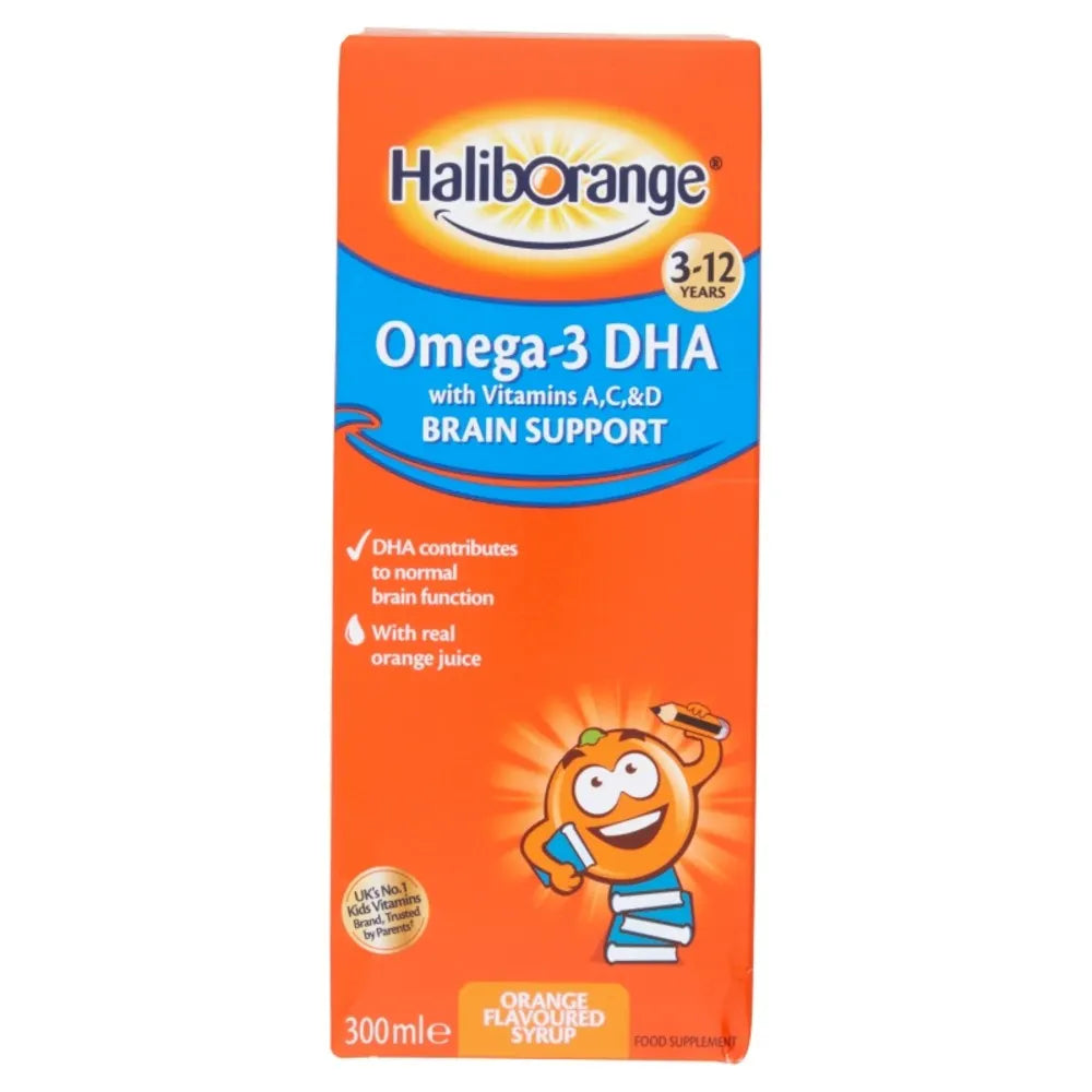Haliborange Omega-3 DHA Brain Support Syrup 300ml