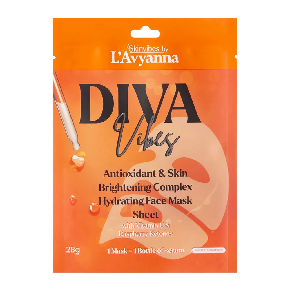 L'Avyanna Diva Vibes Face Mask Sheet 28g