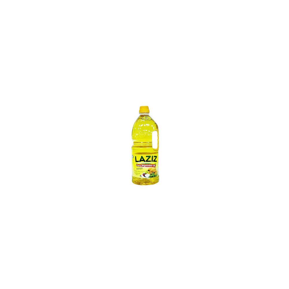 Laziz Pure Vegetable Oil 3L x1