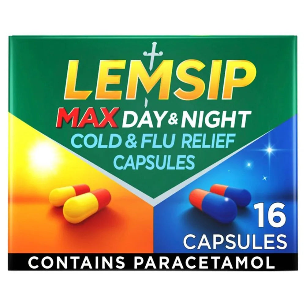 Lemsip Max Day and Night Capsules x16