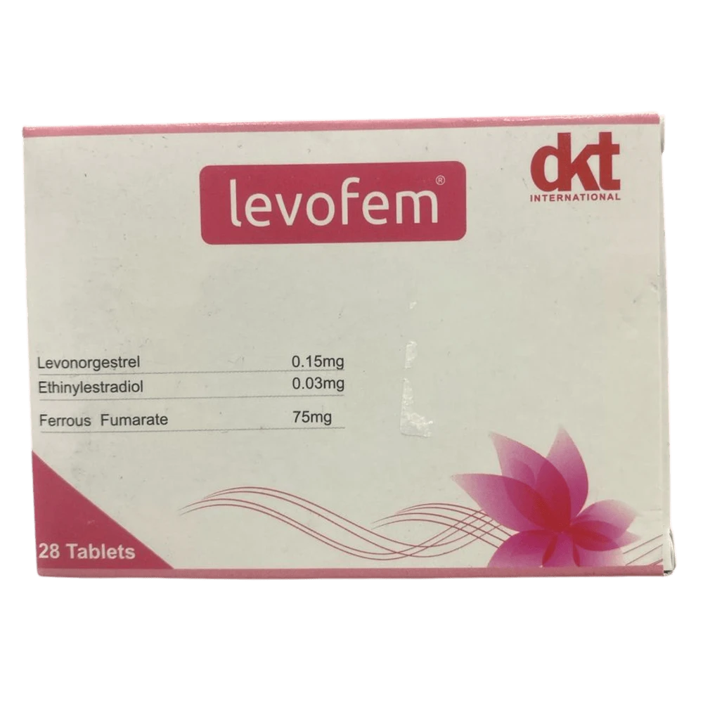 Levofem 0.15mg/0.03mg tablets x28
