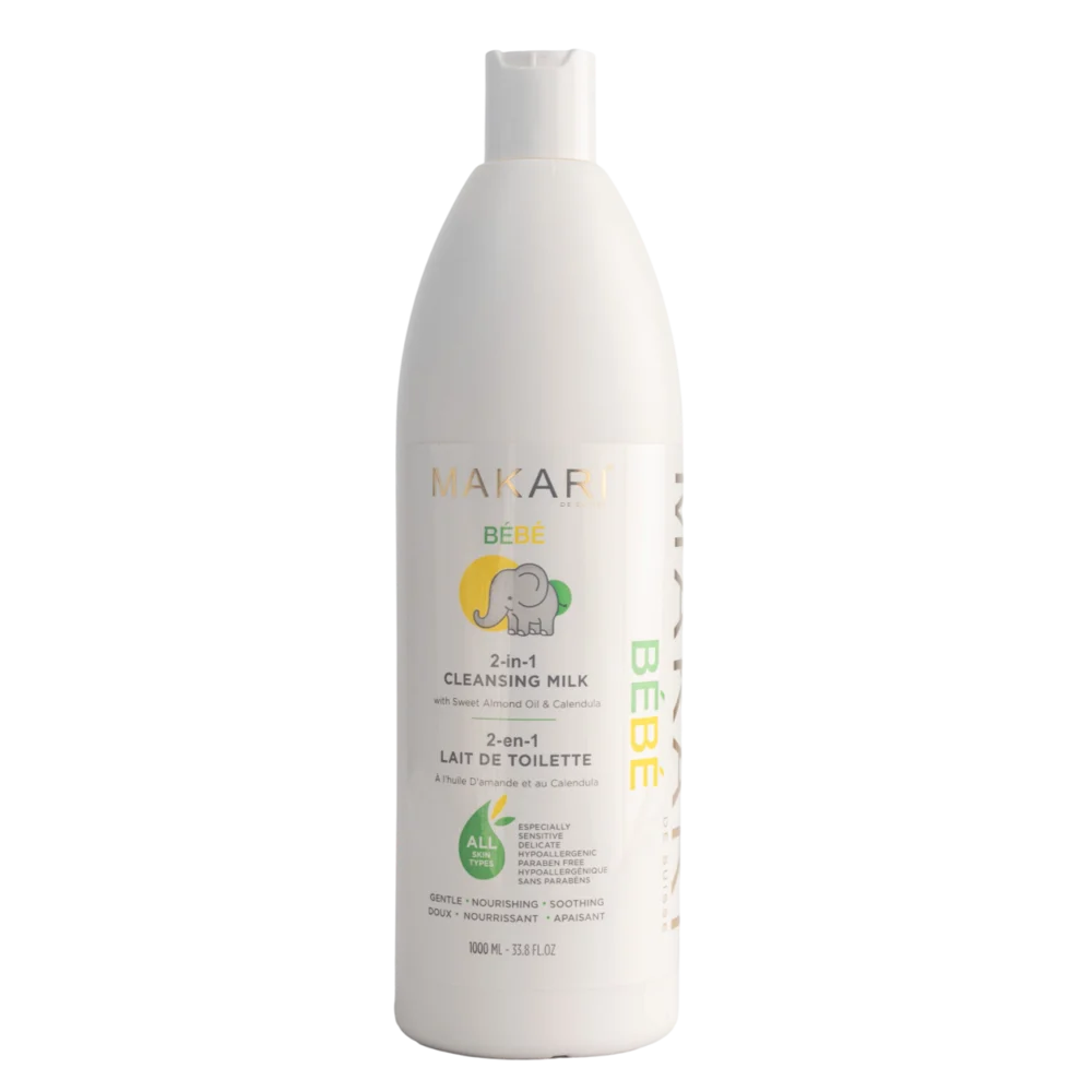 Makari Bebe 2-in-1 Cleansing Milk 500ml