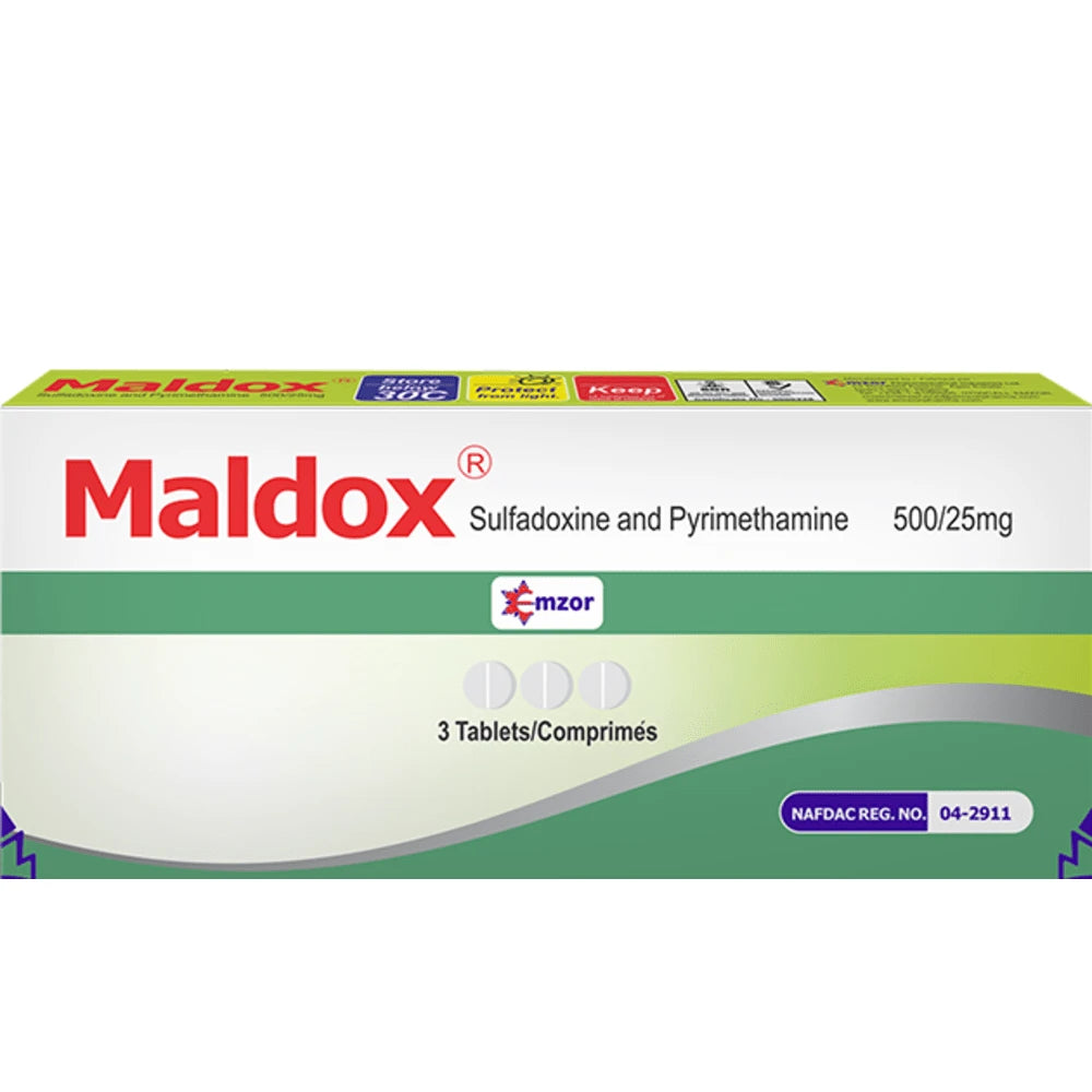 Maldox 500/25mg x3