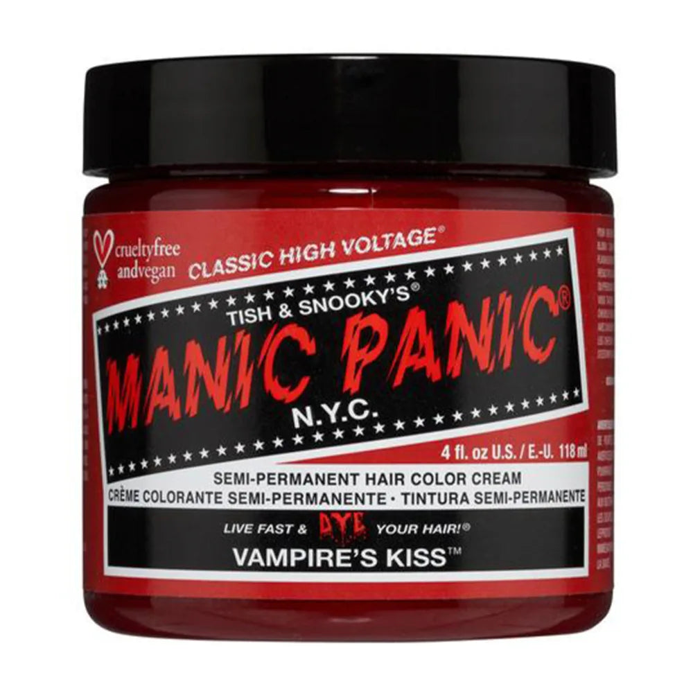 Manic Panic Semi Permanent Hair Color Cream - Vampire Kiss 4oz