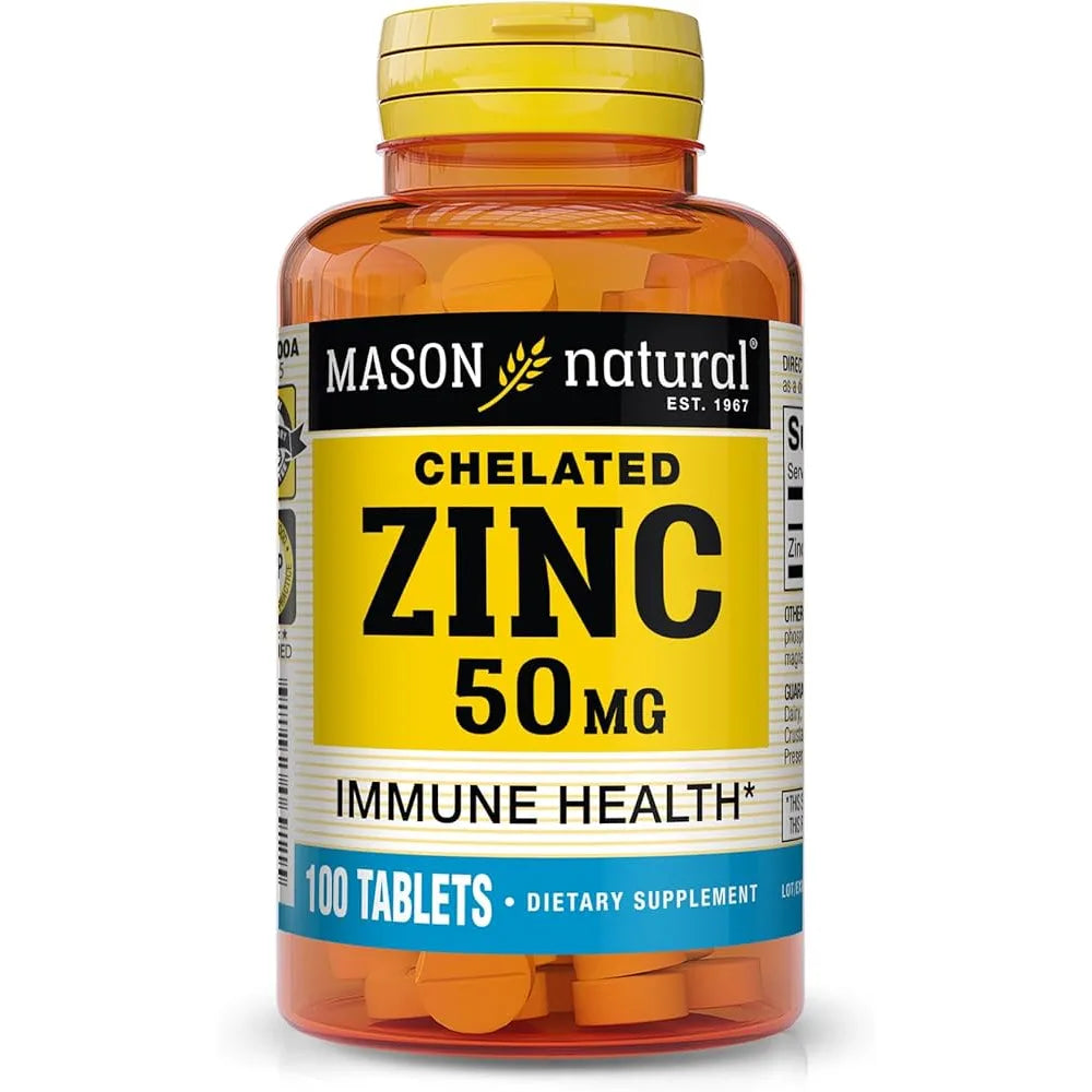 Mason Natural Zinc 50mg Tablets x 100