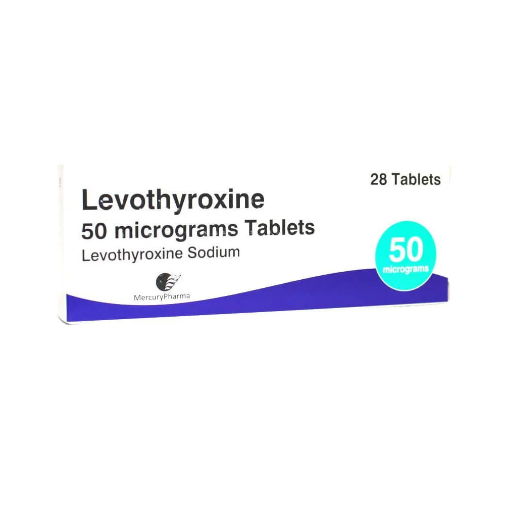 Mercury Levothyroxine 50Mcg x28