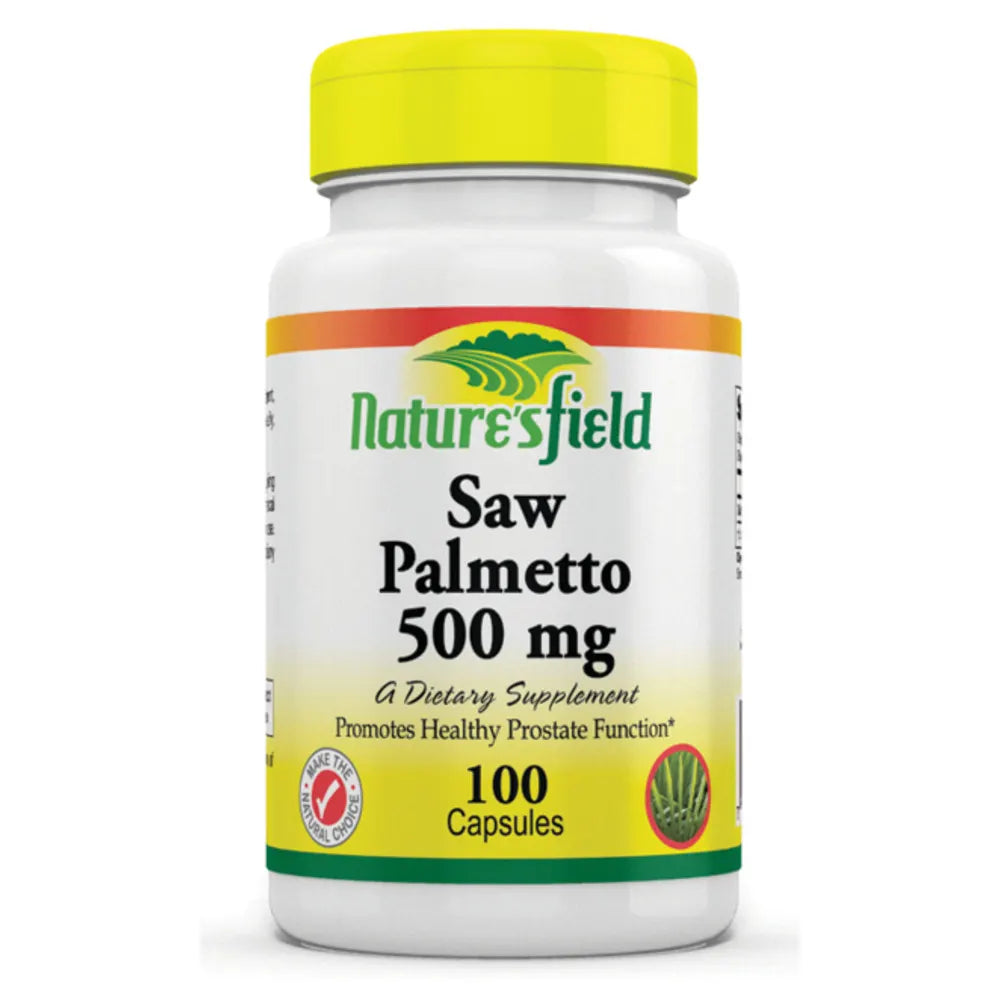 Nature's Field Saw Palmetto 500mg x 100