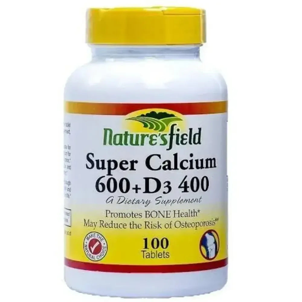 Nature's Field Super Calcium + D3 x100