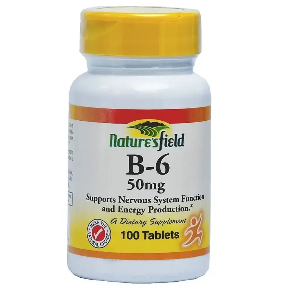 Nature'sfield Vitamin B-6 50mg x100