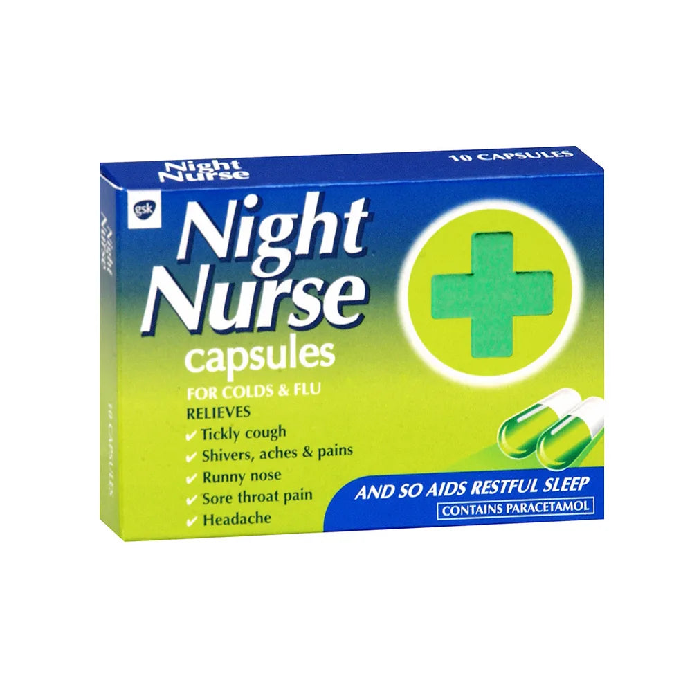 Night Nurse Capsules x 10