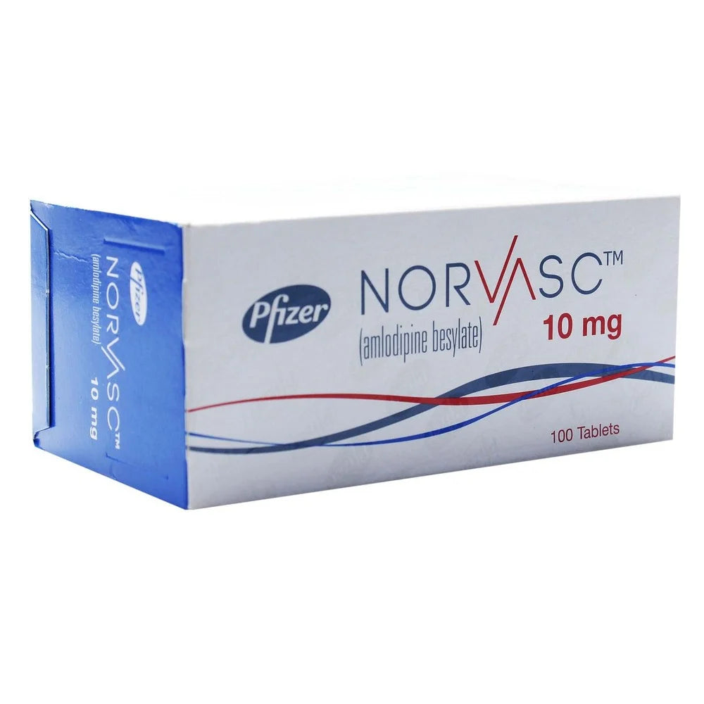 Norvasc (Amlodipine) 10mg Blister x100