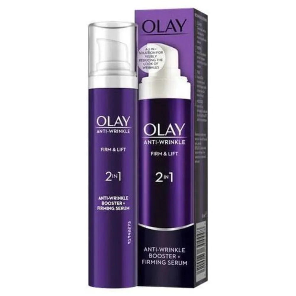 Olay Anti-Wrinkle Firm & Lift 2 in 1 Face Cream + Serum 50ml