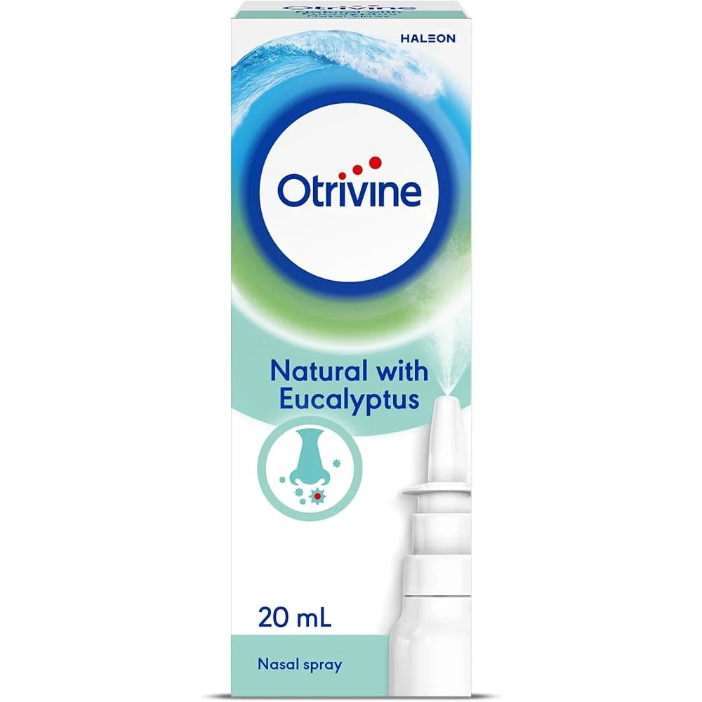 Otrivine Natural Nasal Spray with Eucalyptus 20ml