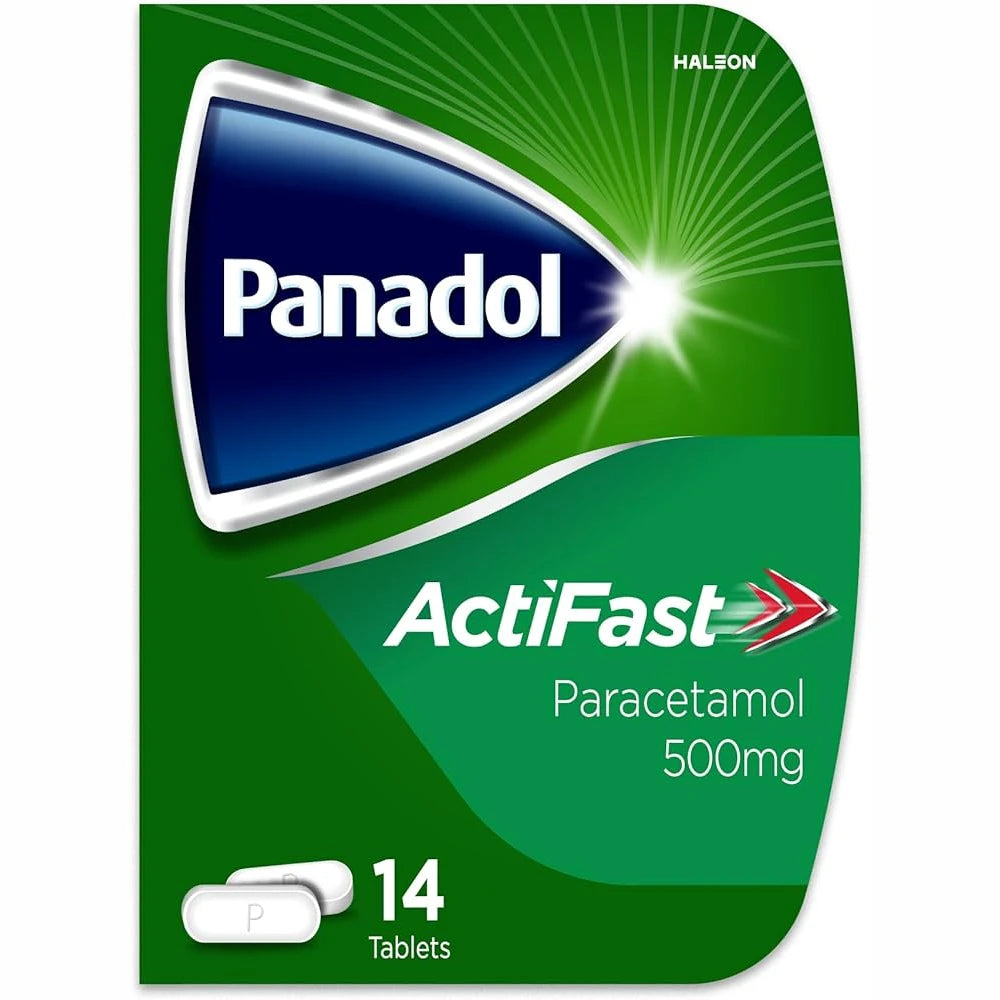 Panadol Actifast (Paracetamol) 500mg Tablets x14