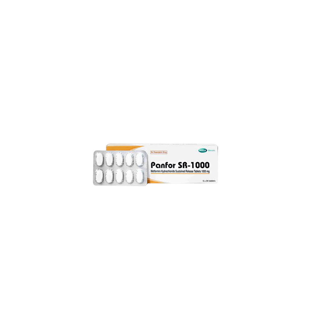 Panfor Sr Metformin 1000mg x100