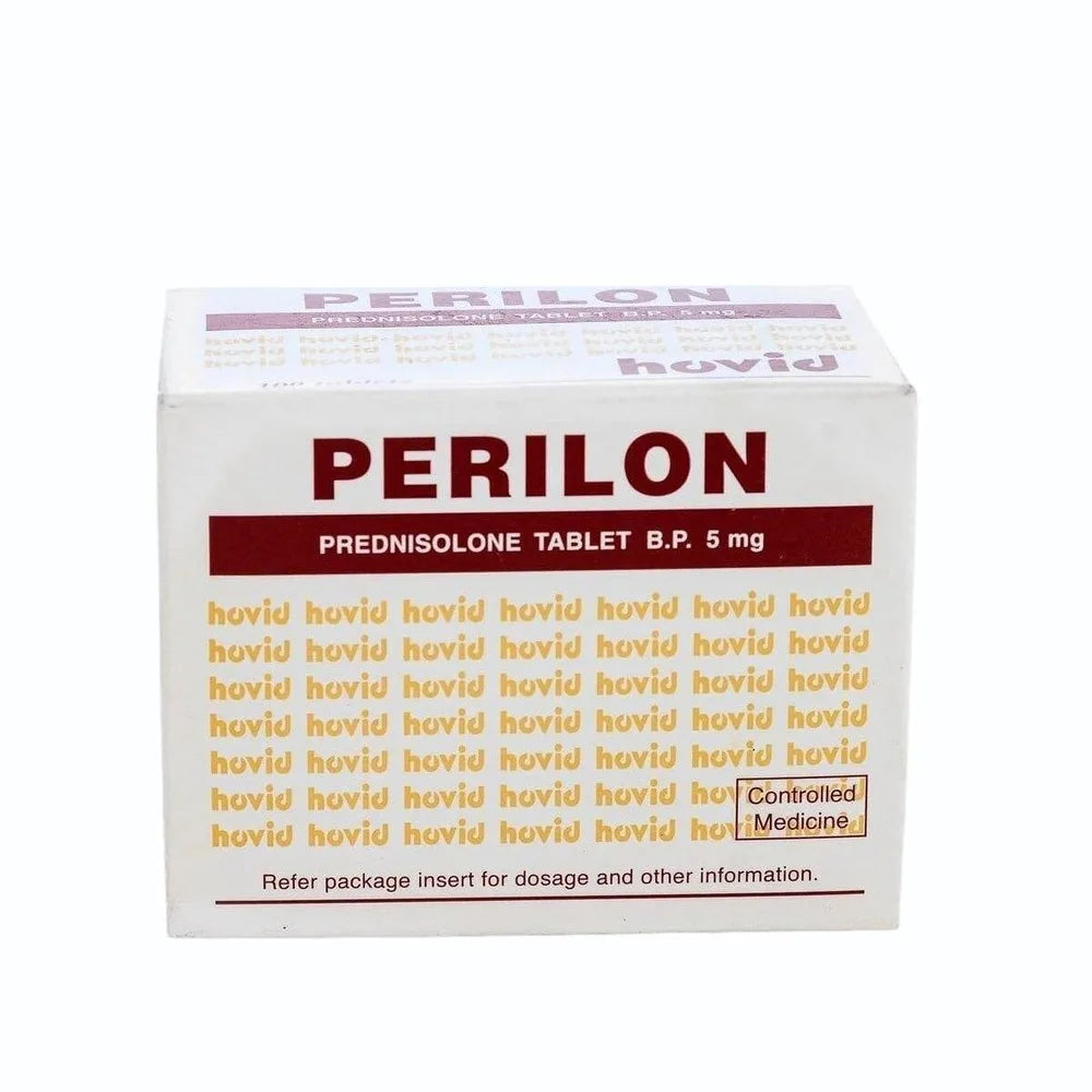 Perilon Prednisone 5mg x100 tabs