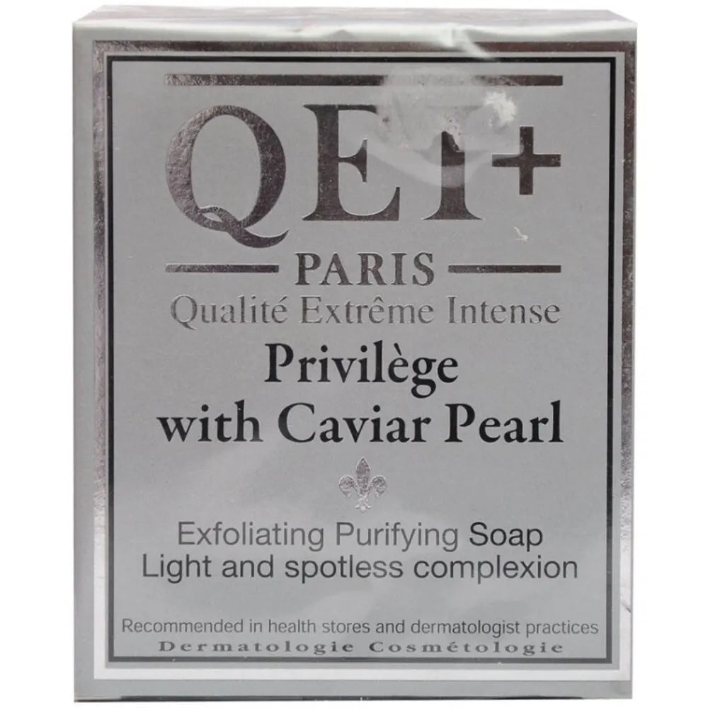 Qei+ Paris Priviledge Exfoliating Lightening Soap with Caviar Extract 200g