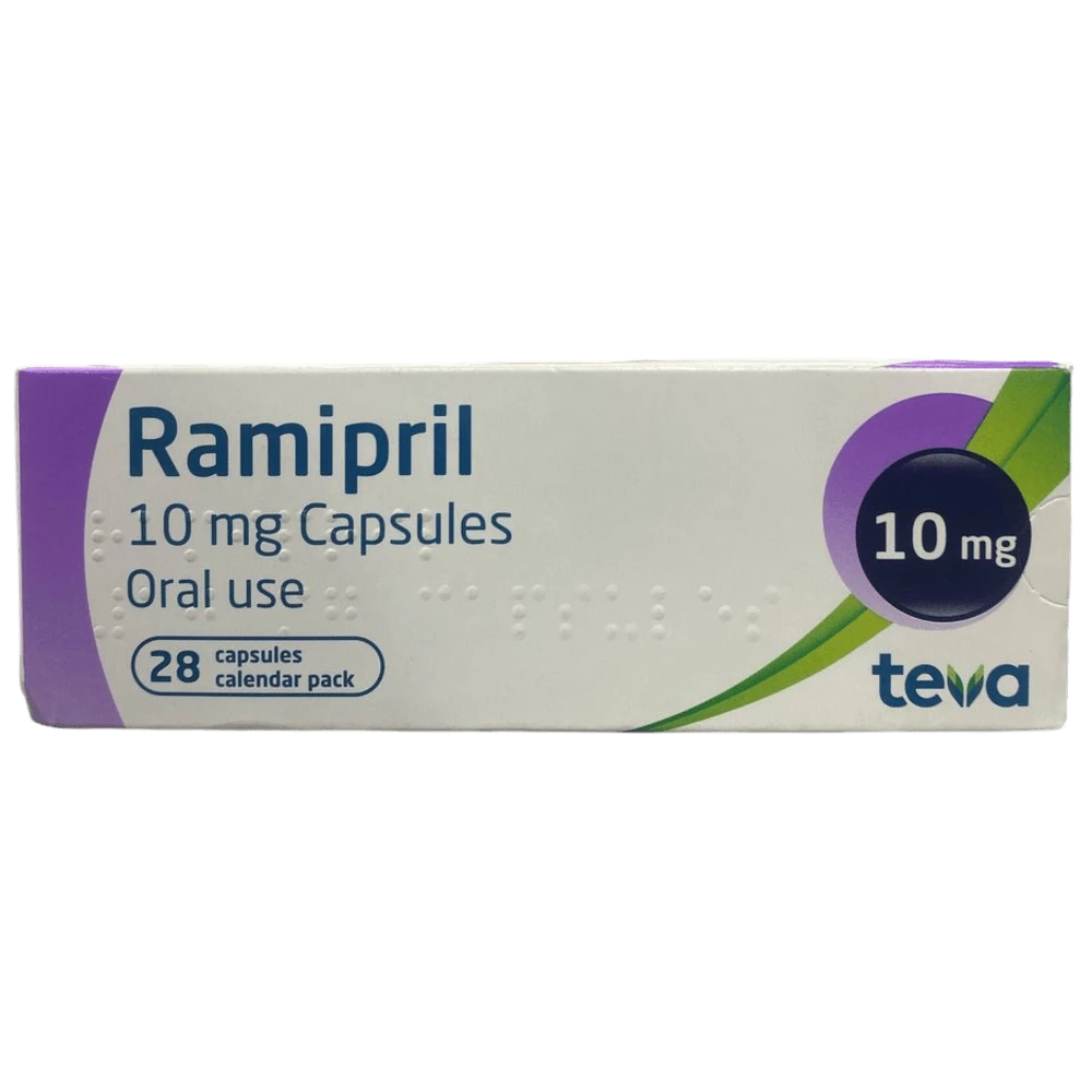 Ramipril Teva 10mg x28