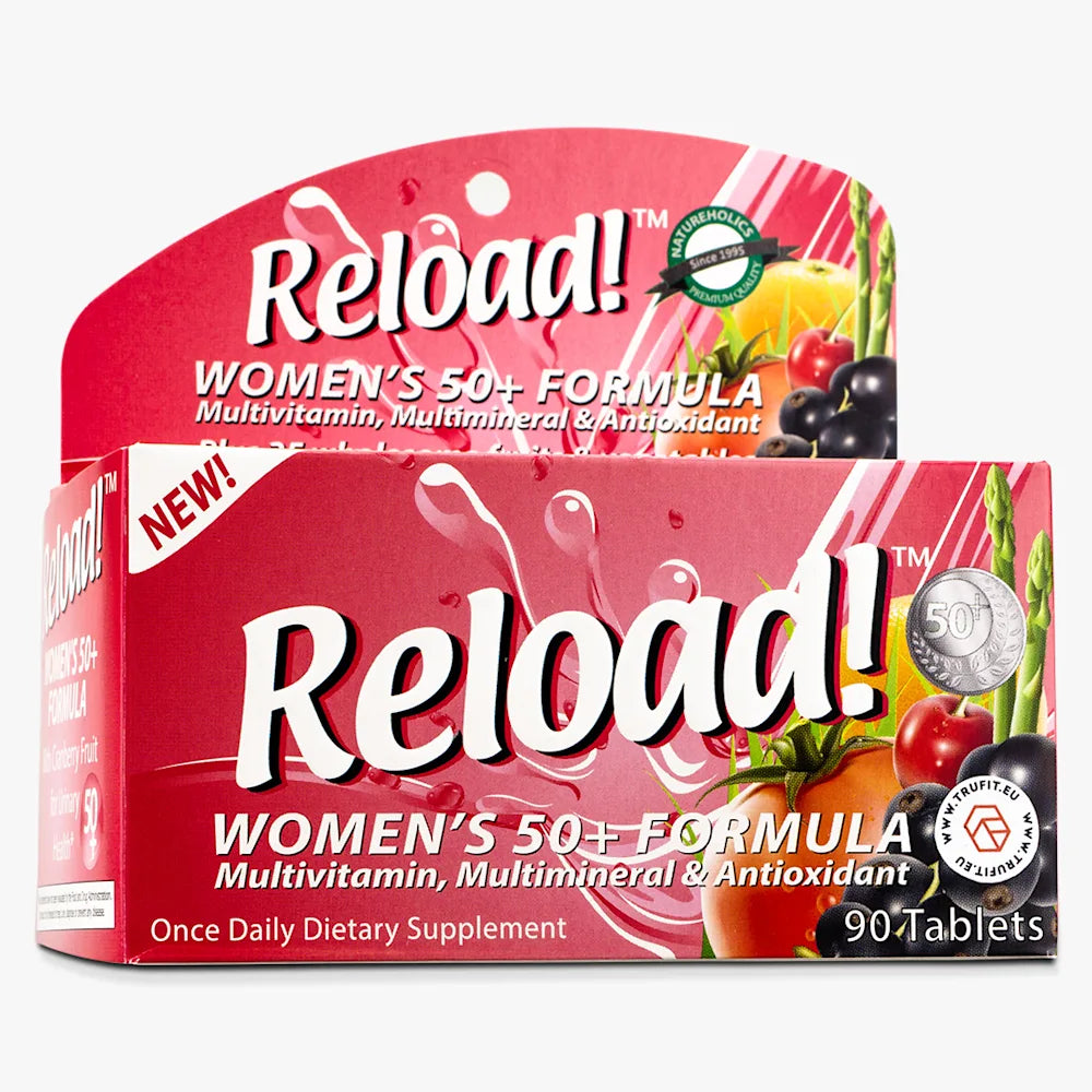 Reload Women's 50+ Formula Tablets x 90