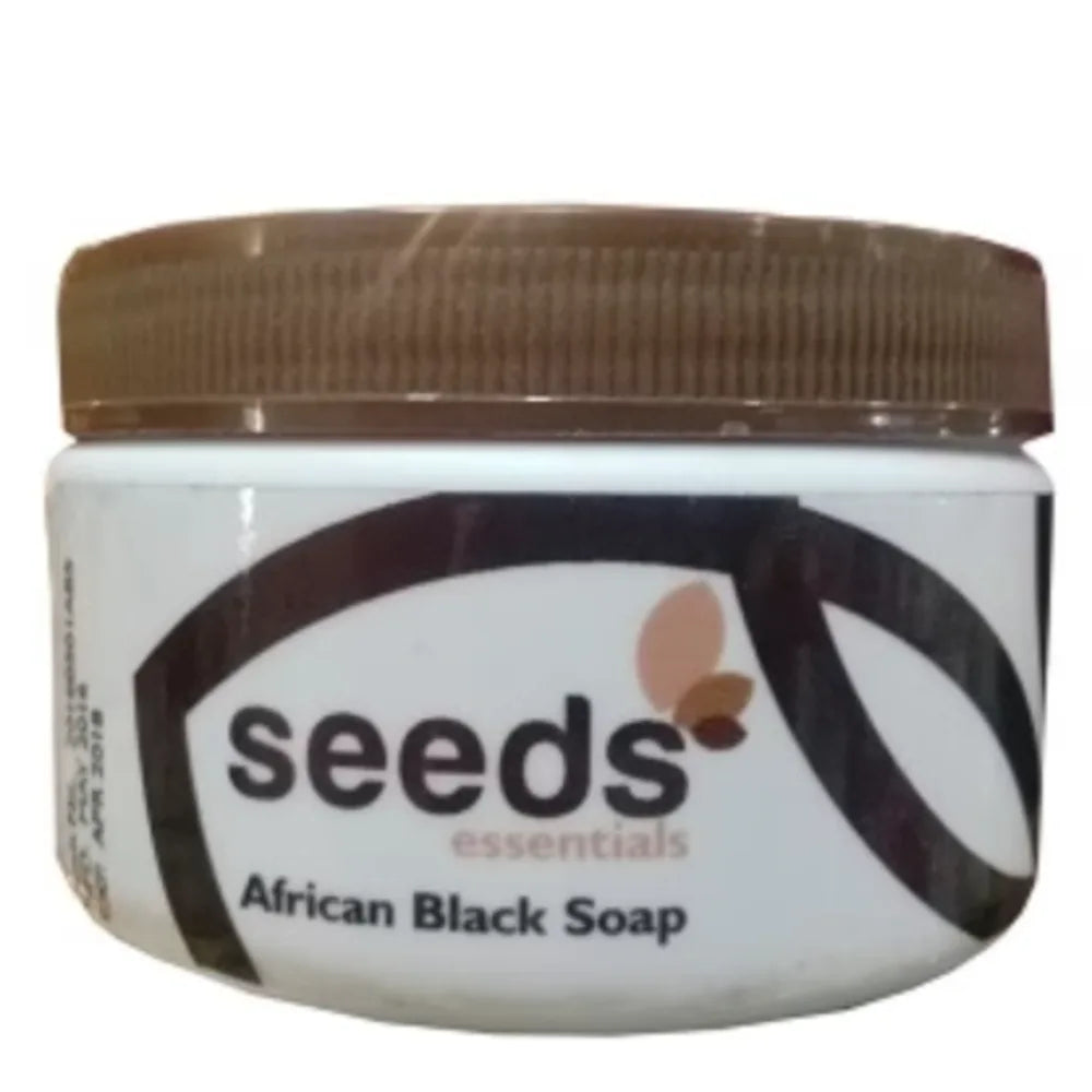 Seeds Essentials African Black Soap 300g