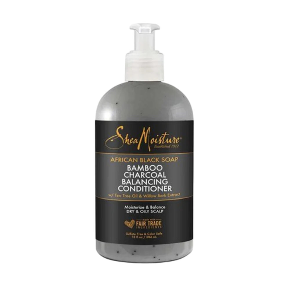 Shea Moisture African Black Soap Charcoal Conditioner 13oz