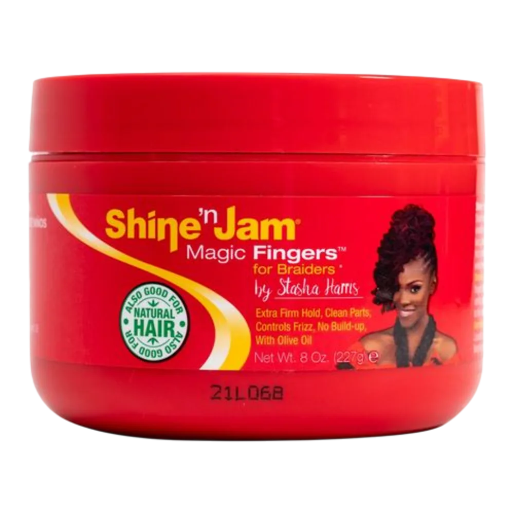 Shine 'n Jam Magic Fingers Gel for Braiders 227g
