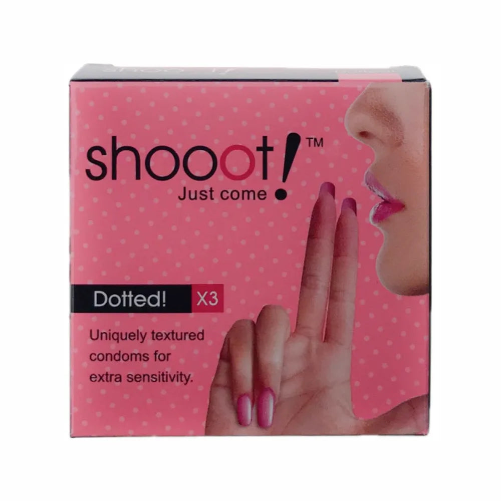 Shooot Condoms Dotted x3