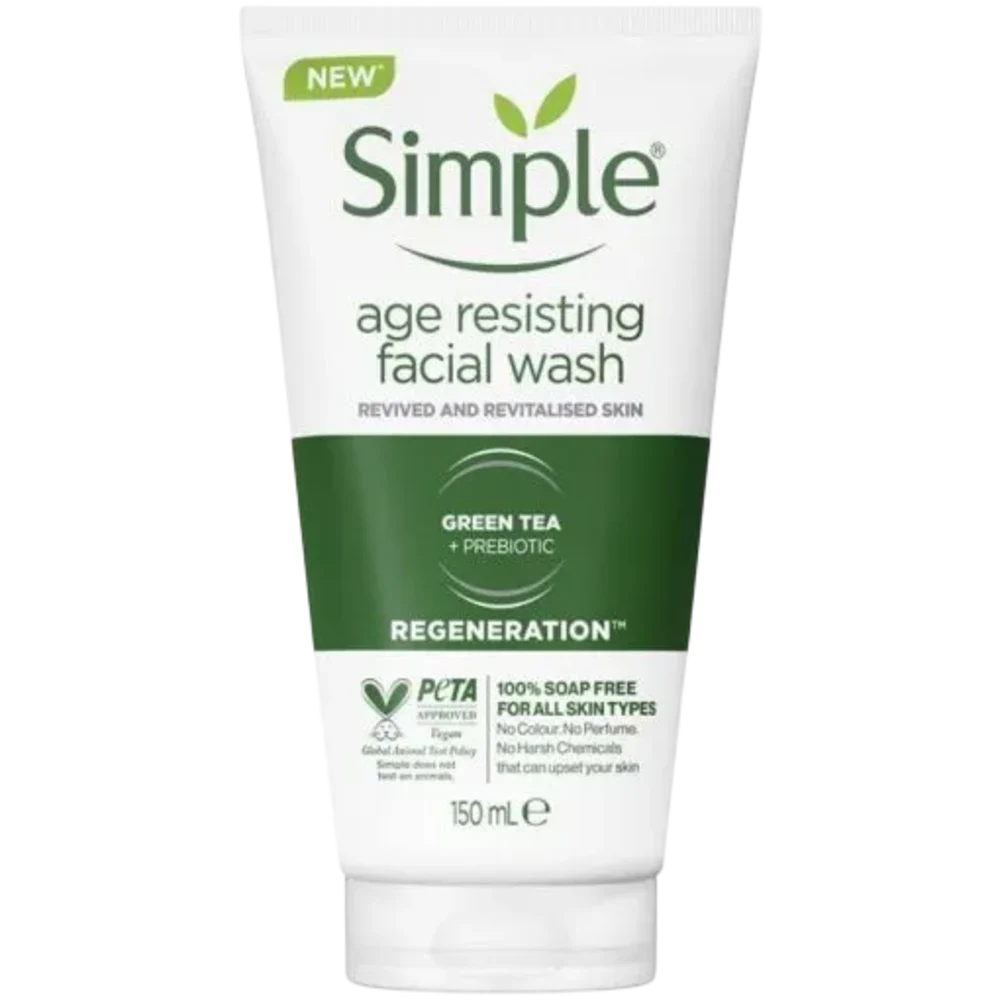 Simple Age Resisting Facial Wash Gel 150ml