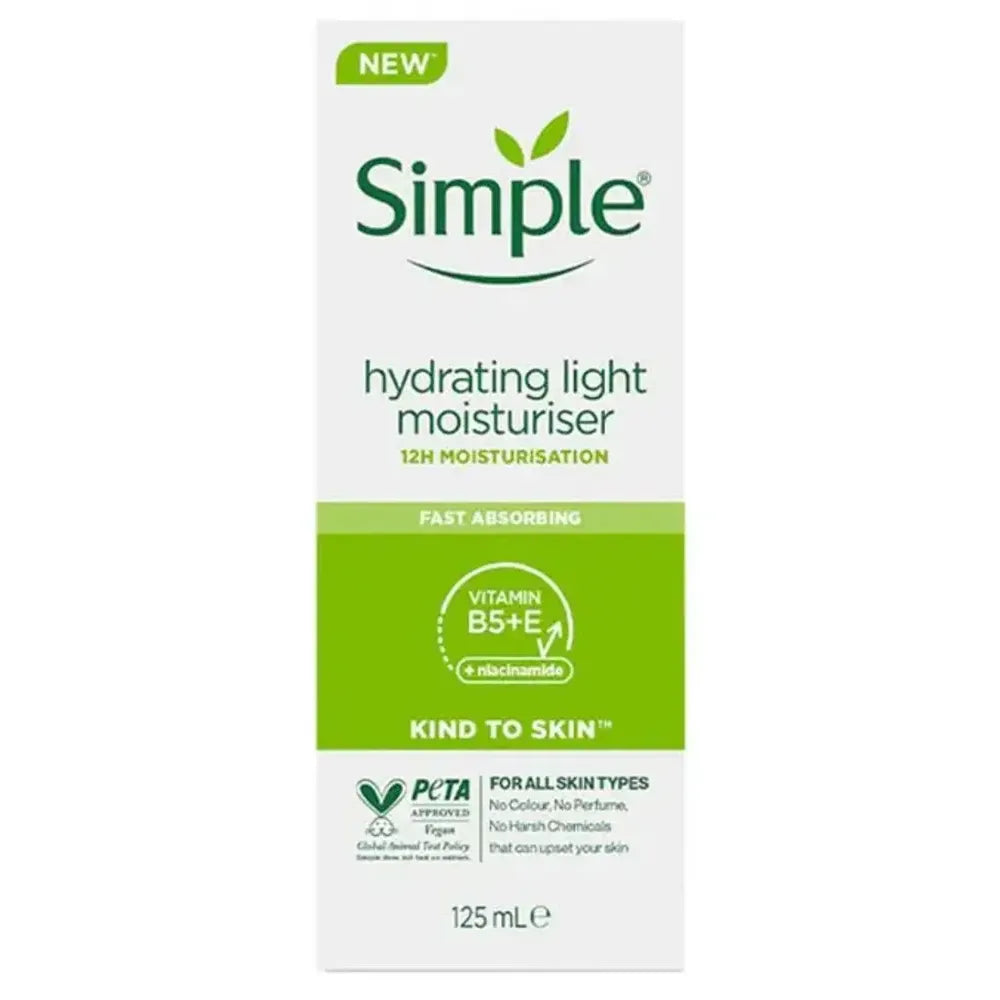 Simple Hydrating Light Moisturiser 125ml