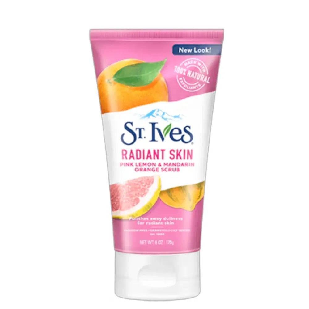 St. Ives Radiant Skin Pink Lemon & Mandarin Scrub 170ml
