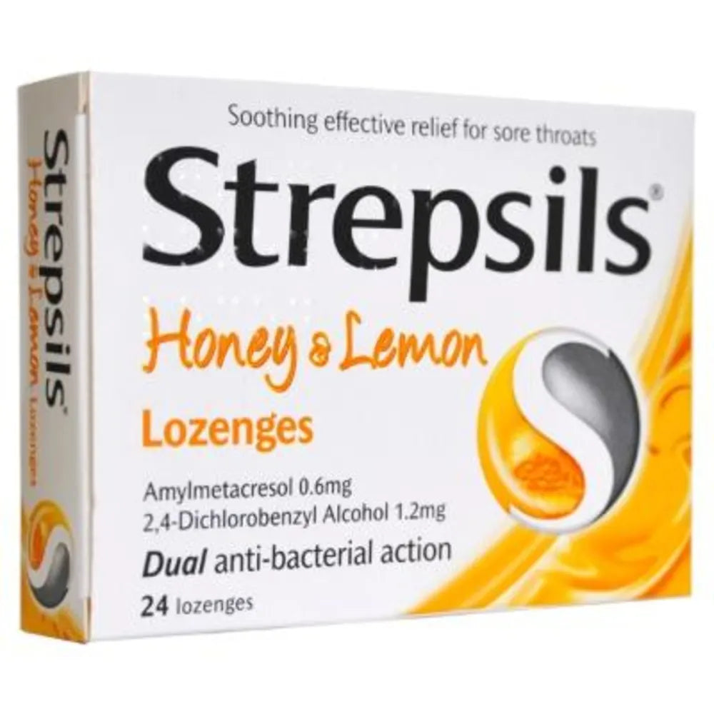 Strepsils Honey & Lemon Lozenges x24